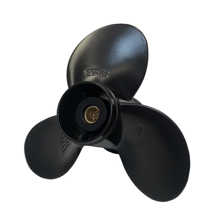 COPKINGO Boat Aluminum Alloy Propeller 9-1/4" x 9" for Suzuki Outboard DT DF 9.9HP 15HP 20HP Motor Engine 58100-93723-019 9.25x9 - Image 2